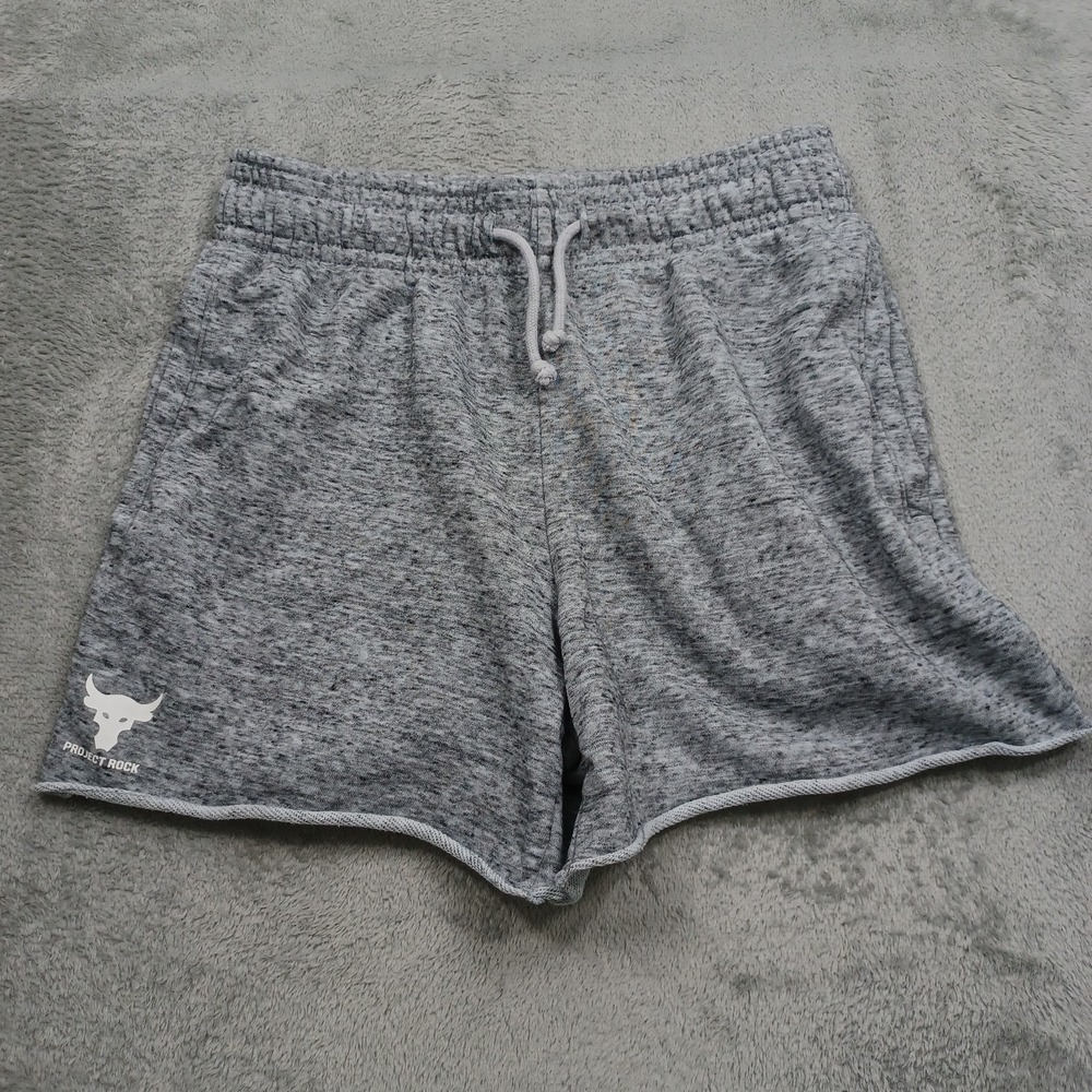 Under‎ Armour Shorts Womens XS Gray Project Rock Gym Training Casual